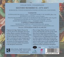 Matheo Romero (1575-1647): Werke "Romerico Florido", CD