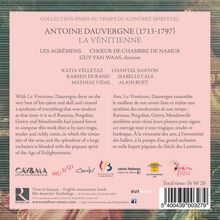 Antoine Dauvergne (1713-1797): La Venitienne, 2 CDs