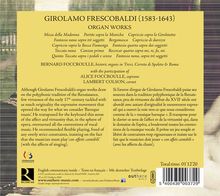 Girolamo Frescobaldi (1583-1643): Orgelwerke, CD