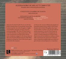 Alessandro Scarlatti (1660-1725): Johannes-Passion, CD