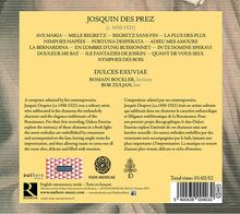 Josquin Desprez (1440-1521): Chansons - "Adieu mes Amours", CD