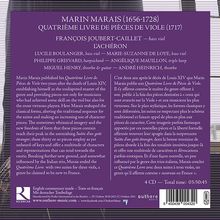 Marin Marais (1656-1728): Pieces de Viole Buch 4 (1717), 4 CDs