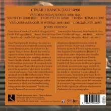 Cesar Franck (1822-1890): Orgelwerke (Ges.-Aufn.), 5 CDs