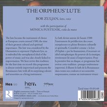 Monica Pustilnik: The Orpheus' Lute. Improvisation and Wonder in Humanist Italy, CD