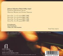 Johann Sebastian Bach (1685-1750): Orchestersuiten Nr.1-4, 2 CDs