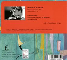 Bohuslav Martinu (1890-1959): Violinkonzert Nr.2, CD