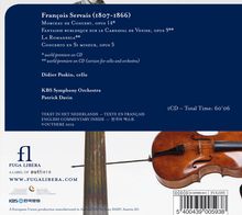 Adrien-Francois Servais (1807-1866): Cellokonzerte Nr.1 &amp; 2, CD