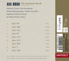 Aka Moon &amp; Fabian Fiorini: The Scarlatti Book (Arr.Aka Moon), CD