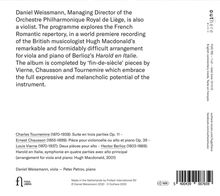 Daniel Weissmann - The Romantic Viola Vol.2, CD