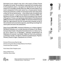 Cesar Franck (1822-1890): Sämtliche Orchesterwerke, 4 CDs