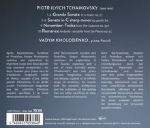 Peter Iljitsch Tschaikowsky (1840-1893): Klaviersonaten Nr.2 &amp; 3, CD