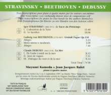 Claude Debussy (1862-1918): La Mer f.Klavier zu 4 Händen, CD