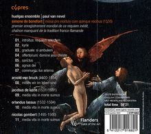 Simone de Bonefont (16. Jahrhundert): Missa pro mortuis cum quintque vocibus (1556), CD