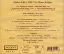 Giaches de Wert (1535-1596): Missa Dominicales, CD