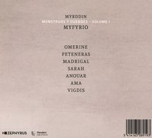 Myrddin: Monstruos Y Duendes Vol.1: Myfyrio, CD