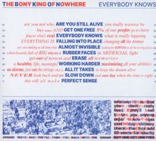 The Bony King Of Nowhere: Everybody Knows, CD