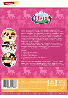 Heidi und ihre Tiere in den Bergen, DVD
