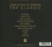 Joan As Police Woman: The Classic, CD