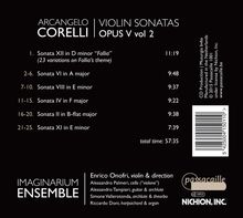 Arcangelo Corelli (1653-1713): Sonaten op.5 Vol.2, CD