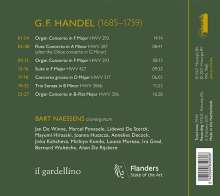 Georg Friedrich Händel (1685-1759): Orgelkonzerte Nr.4,5,7, CD