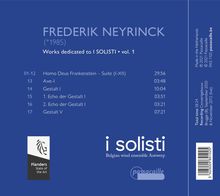 Frederik Neyrinck (geb. 1985): Kammermusik für Bläser "The Flemish Connection", CD