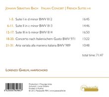 Johann Sebastian Bach (1685-1750): Italienisches Konzert BWV 971, CD