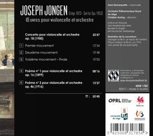 Joseph Jongen (1873-1953): Cellokonzert op.18, CD