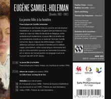 Eugene Samuel-Holeman (1863-1942): La jeune fille a la fenetre für Mezzosopran, Harfe, Horn, Oboe &amp; Streicher, CD