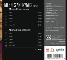 Messes anonymes (15.Jahrhundert), CD