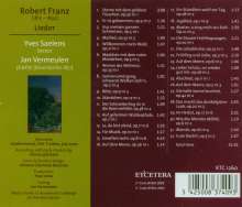 Robert Franz (1815-1892): Lieder, CD