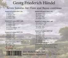 Georg Friedrich Händel (1685-1759): Flötensonaten HWV 359,360,363b,367,374-376, CD