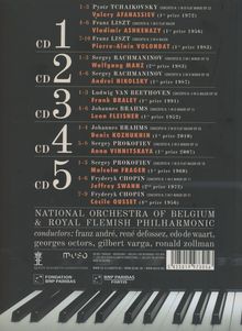 75 Years Ysaye &amp; Queen Elisabeth Piano Competition, 5 CDs