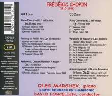 Frederic Chopin (1810-1849): Werke für Klavier &amp; Orchester, 2 CDs