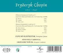 Frederic Chopin (1810-1849): Klavierkonzerte Nr.1 &amp; 2, CD