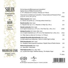 Magdalena Lisak - The Salon of Polish Women Composers, CD