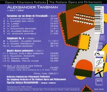 Alexandre Tansman (1897-1986): Symphonie Nr.4, CD
