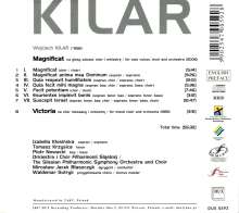 Wojciech Kilar (1932-2013): Magnificat, CD