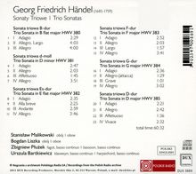 Georg Friedrich Händel (1685-1759): Triosonaten, CD