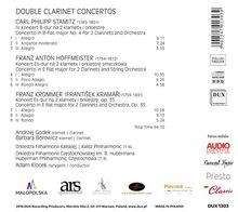 Double Clarinet Concertos, CD