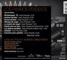 Astor Piazzolla (1921-1992): Tangos für Bandoneon, Violine, Klavier, Gitarre &amp; Kontrabass "Los Pajaros Perdidos", CD