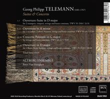 Georg Philipp Telemann (1681-1767): Ouvertüren D-Dur TWV 55:D18, D-Dur TWV 55:D23, a-moll TWV55:a4, CD