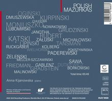 Anna Kijanowska - Polish Mazurkas, CD