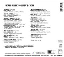 Cantores Sancti Nicolai - Sacred Music for Men's Choir, CD