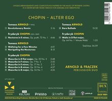 Arnold &amp; Fraczek Percussion Duo: Chopin - Alter Ego, CD