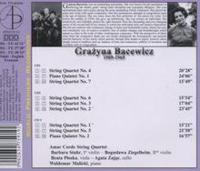 Grazyna Bacewicz (1909-1969): Sämtliche Streichquartette Vol.1, CD