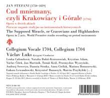 Jan Stefani (1746-1829): The Miracle of The Cracovians and The Highlanders, 2 CDs