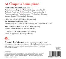 Alexei Lubimov - At Chopin's Home Piano, CD