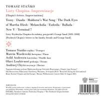 Tomasz Stańko (1943-2018): Chopin's Letters: Improvisations, CD