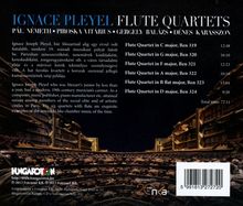 Ignaz Pleyel (1757-1831): Flötenquartette in C, D, F, G, A, B (Ben 319, 324, 321, 320, 322, 323), CD