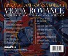 Rivka Golani - Viola Romance, CD